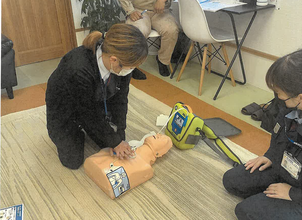輸送安全マネジメントの社内研修